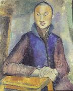 Anita Ree Young Chinese man oil painting reproduction